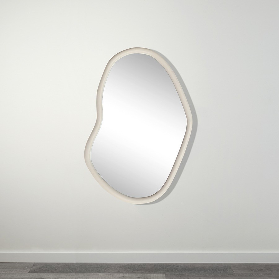 Зеркало настенное torhill, 64х99 см, бежевое (79222)