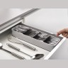 Органайзер для столовых приборов drawerstore, серый (58093)
