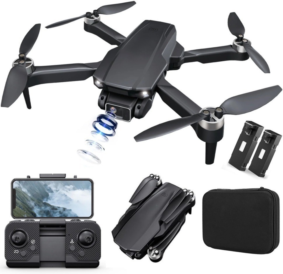 Радиоуправляемый квадрокоптер Nano Drone 4K FPV 2 АКБ (RWA16H-COMBO)