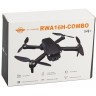 Радиоуправляемый квадрокоптер Nano Drone 4K FPV 2 АКБ (RWA16H-COMBO)