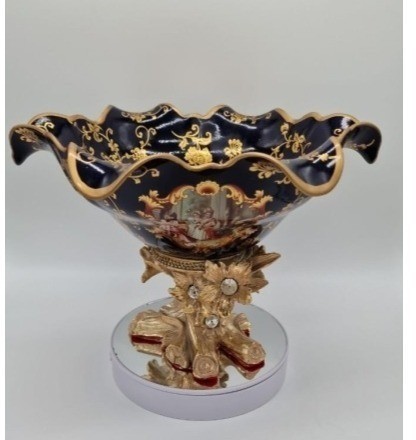 Фруктовница "Светское общество" диаметр=35 см.высота=25 см. Lefard (D-46-1108)