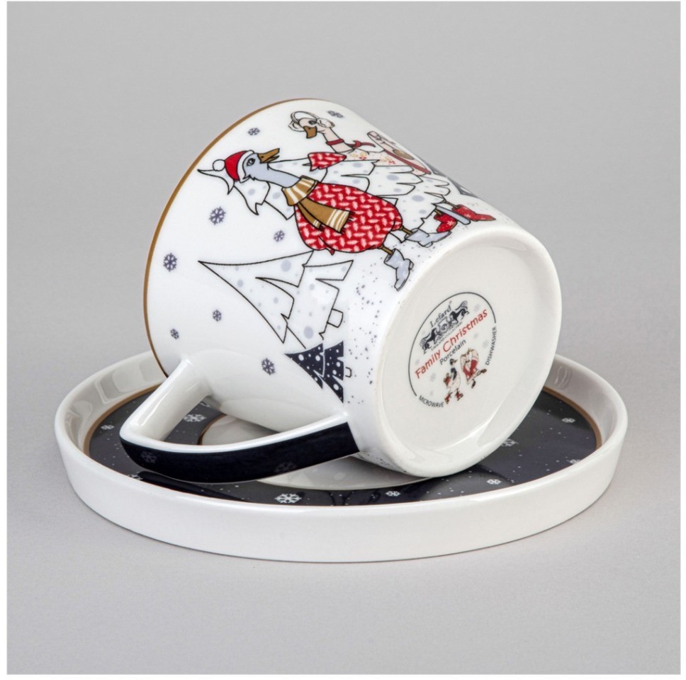 Чайная пара lefard "family christmas" 250 мл (425-129)