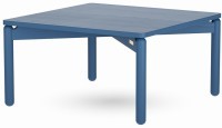 Столик кофейный saga, 75х75 см, синий (76402)