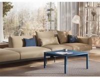 Столик кофейный saga, 75х75 см, синий (76402)