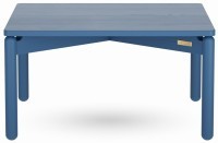 Столик кофейный saga, 75х75 см, синий (76402)