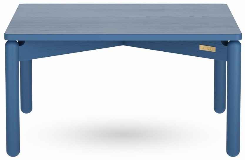 Столик кофейный saga, 75х75 см, синий (76402)