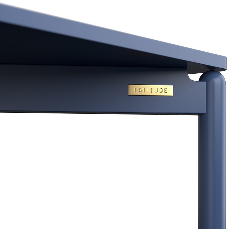 Столик кофейный saga, 75х75 см, синий (76402)