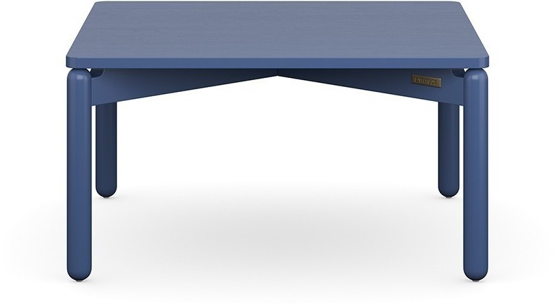 Столик кофейный saga, 75х75 см, синий (76402)