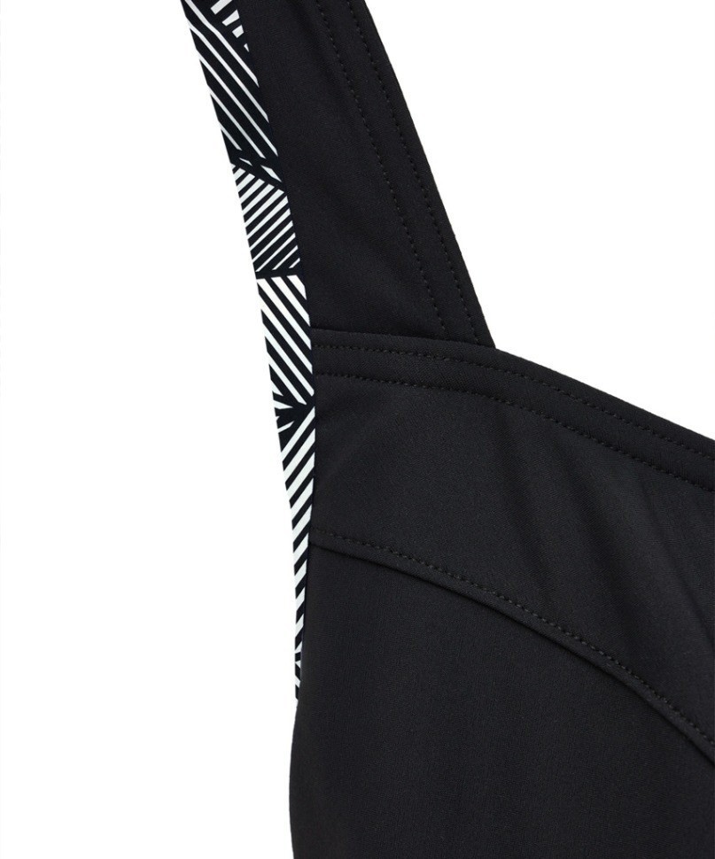 Купальник для плавания 25DEGREES Line Black, нейлон (2115535)
