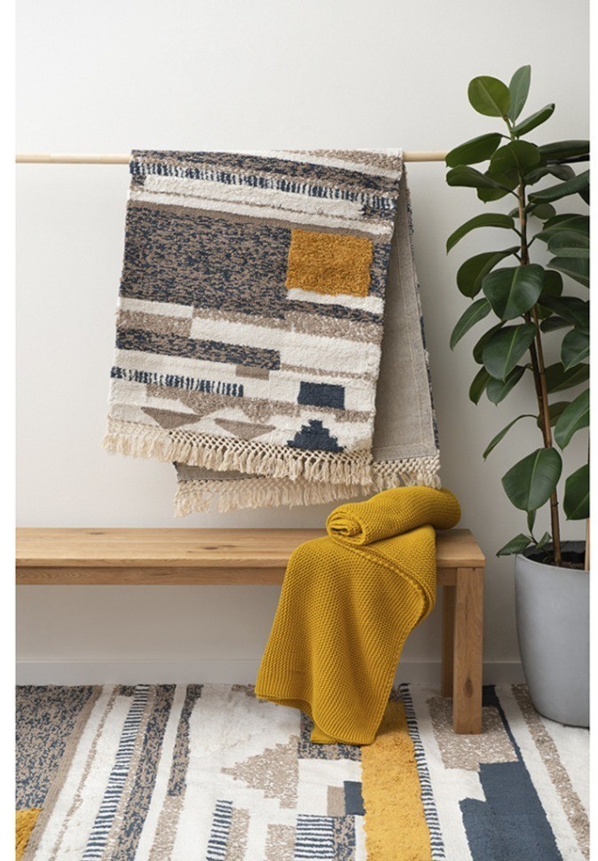 Ковер из хлопка kochi из коллекции ethnic, 160х230 см (74405)