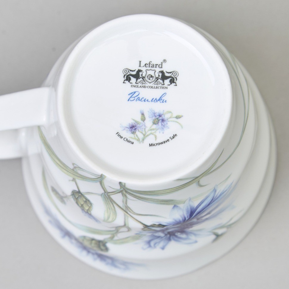 Кружка lefard "васильки" 350 мл (760-831)