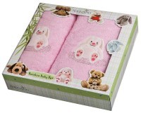 Набор полотенец из 2 шт 50*90/70*140 см.100% хлопок SANTALINO (820-033)