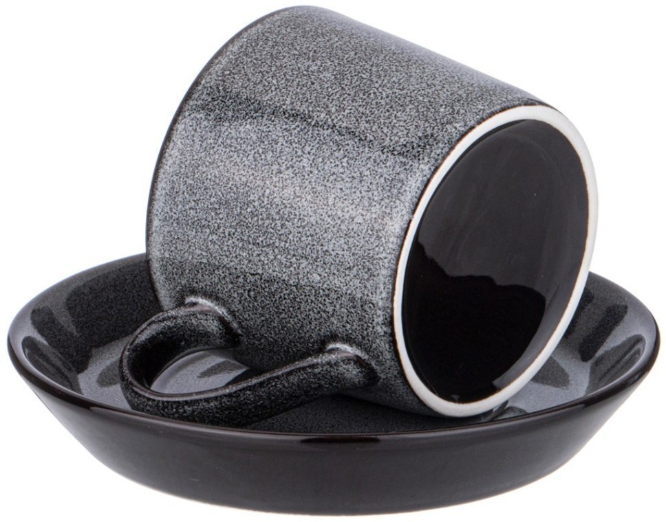 Чайный набор lefard "graphite" на 2 пер. 4 пр. 250 мл (474-244)