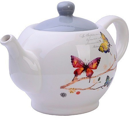Заварочный чайник 950мл Бабочки в саду LORAINE (60115)