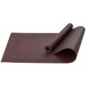 Коврик для йоги и фитнеса высокой плотности FM-103, PVC HD, 183x61x0,6 см, горячий шоколад (1549381)