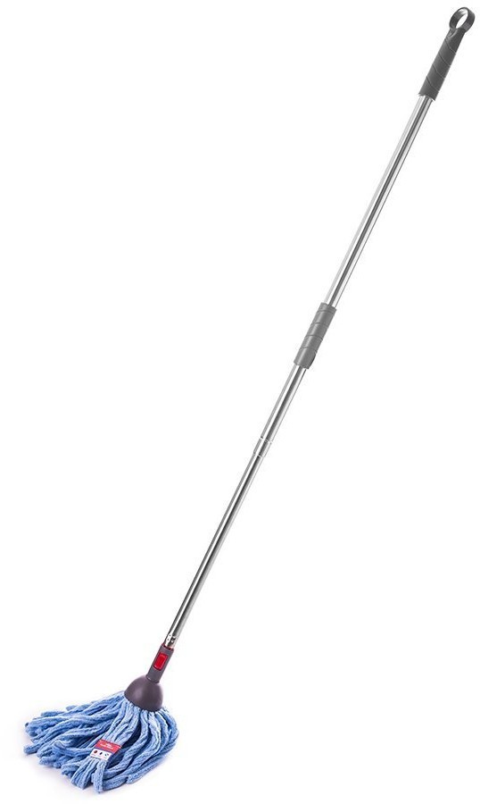 Ручка для швабры телескопическая 160 см (67767)