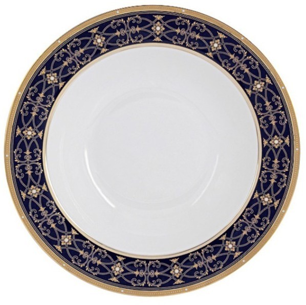 Обеденный сервиз Офелия (кобальт), 6 персон, 27 предметов - AL-22-005B/27-E5 Anna Lafarg Emily