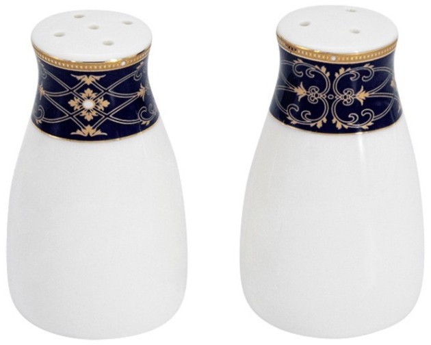 Обеденный сервиз Офелия (кобальт), 6 персон, 27 предметов - AL-22-005B/27-E5 Anna Lafarg Emily