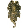 Панно "маска №2" н-27см,l-14см цвет: бронза с позолотой Lefard (169-853)
