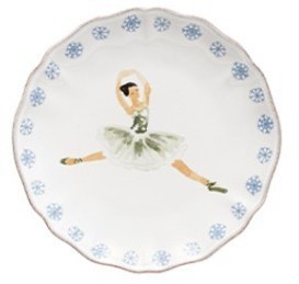 Набор из 4 тарелок TPS10-WHI(TPS10-00420U), 17, керамика, white, CASAFINA BY COSTA NOVA