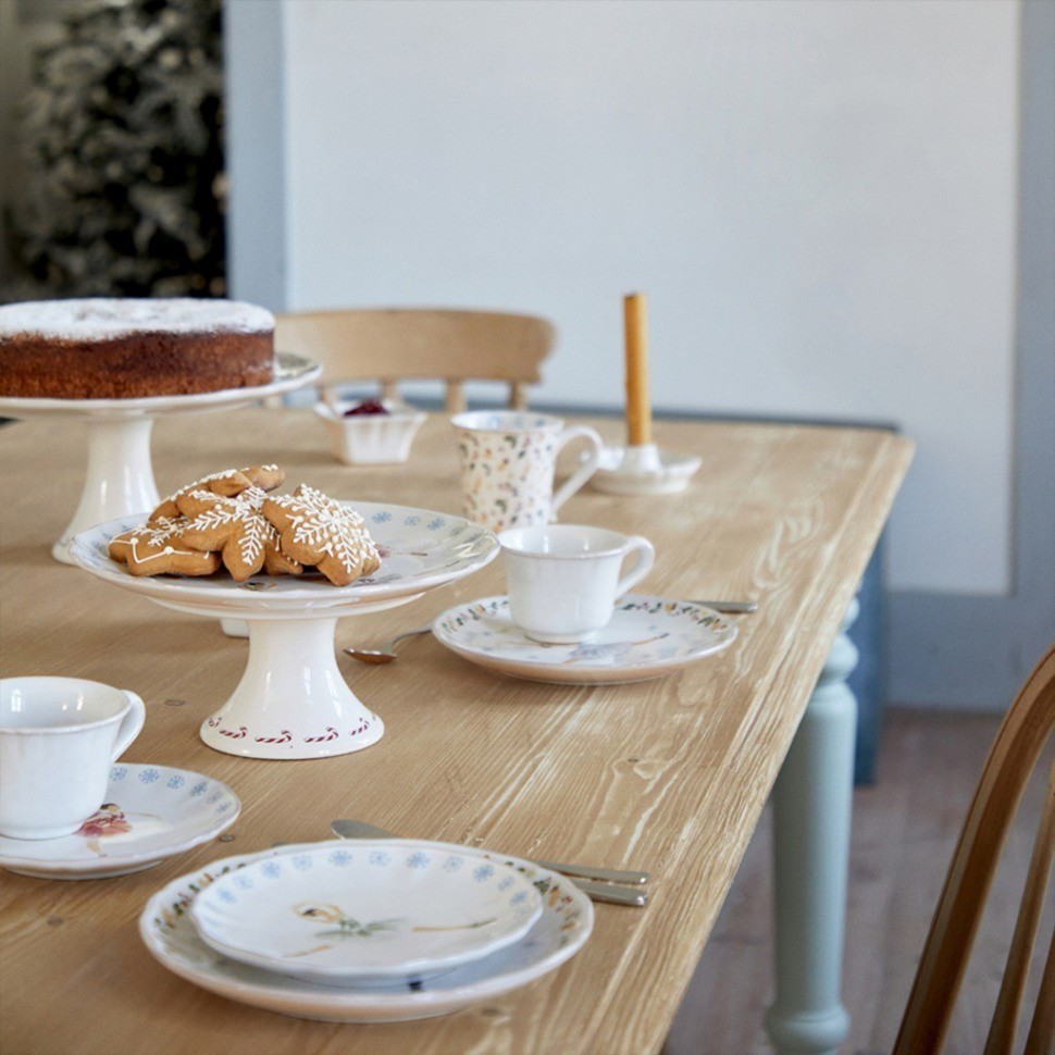 Набор из 4 тарелок TPS10-WHI(TPS10-00420U), 17, керамика, white, CASAFINA BY COSTA NOVA