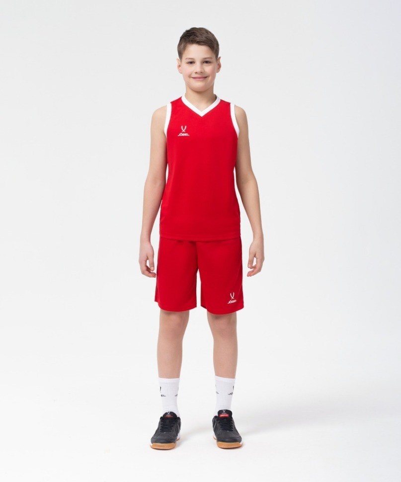 Шорты баскетбольные Camp Basic, красный, детский (1619636)