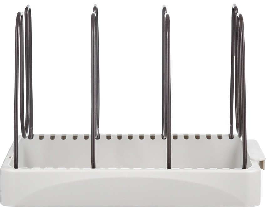 Органайзер для посуды ronja, 26,8х20,5 см, светло-серый/темно-сливовый (74915)