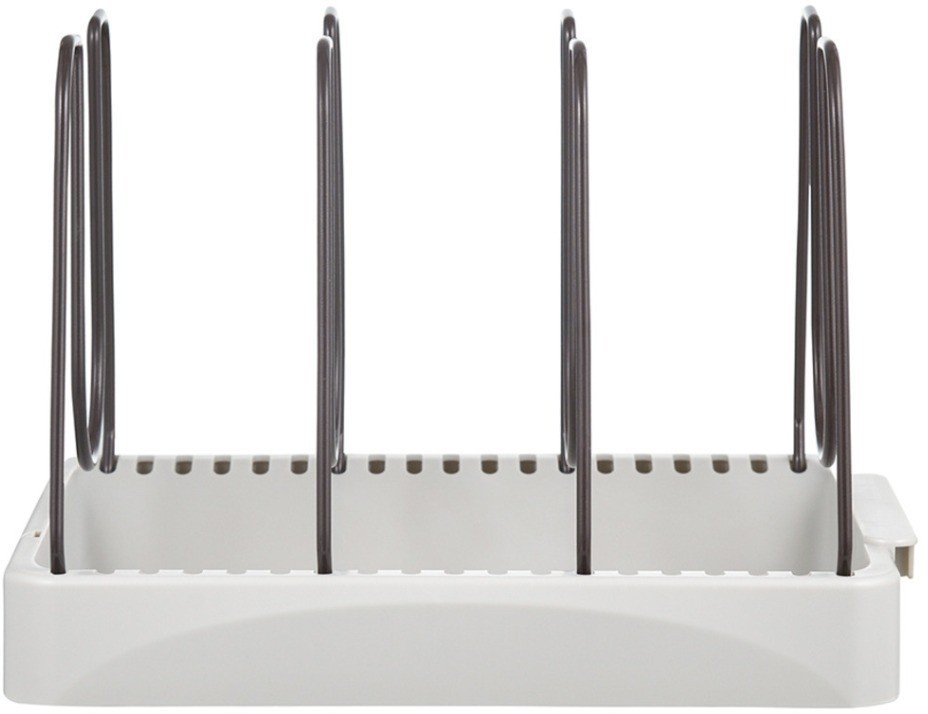 Органайзер для посуды ronja, 26,8х20,5 см, светло-серый/темно-сливовый (74915)