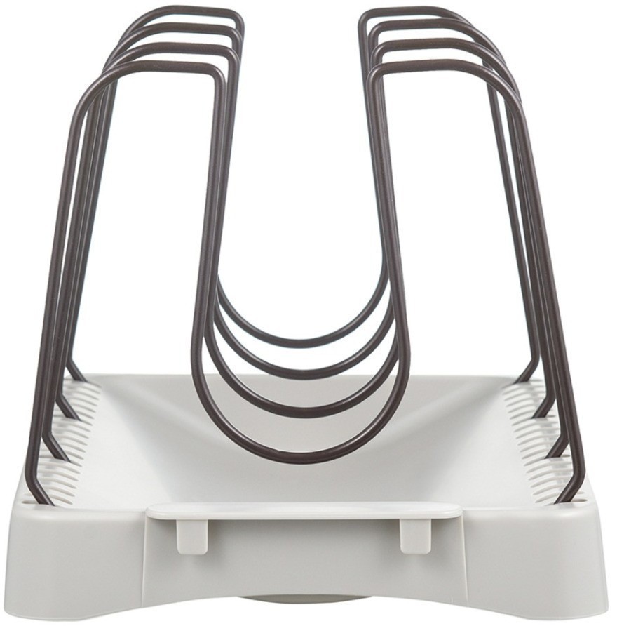 Органайзер для посуды ronja, 26,8х20,5 см, светло-серый/темно-сливовый (74915)