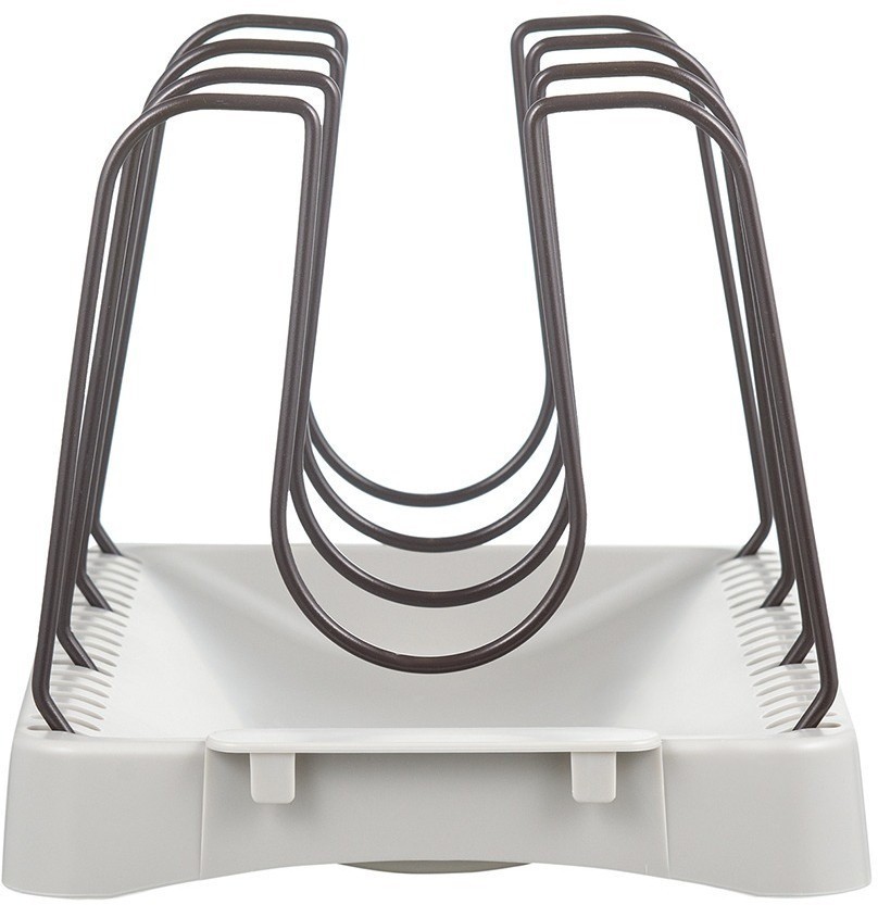 Органайзер для посуды ronja, 26,8х20,5 см, светло-серый/темно-сливовый (74915)