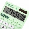 Калькулятор наст BRAUBERG ULTRA PASTEL-08-LG 154x115 мм 8 разр МЯТНЫЙ 250515 (93104)