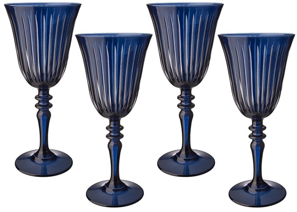 Набор бокалов из 4 штук "sicilia" blue 270мл Rakle (312-104)