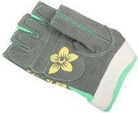 Перчатки для фитнеса SU-112, серый/мятный/желтый (164997)