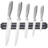 Набор ножей agness 6 пр.с магнитным держателем и ручкой из нерж.стали (911-766)