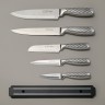 Набор ножей agness 6 пр.с магнитным держателем и ручкой из нерж.стали (911-766)