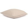 Набор из двух наволочек бежевого цвета из органического стираного хлопка из коллекции essential, 70х70 см (69378)