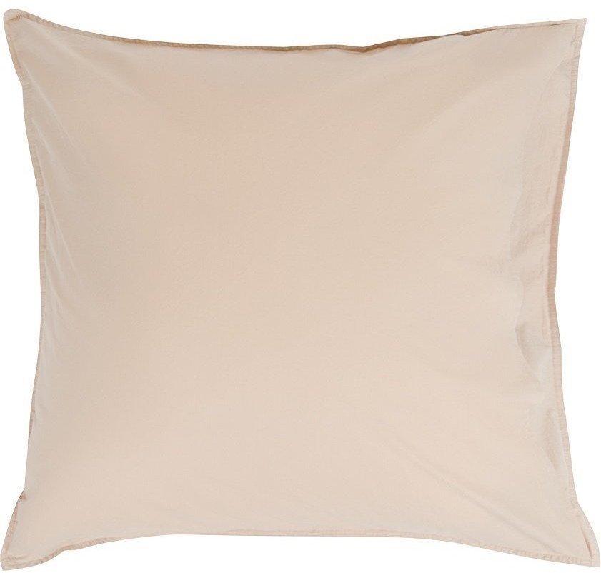 Набор из двух наволочек бежевого цвета из органического стираного хлопка из коллекции essential, 70х70 см (69378)