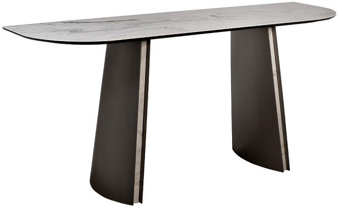 Консоль, керамика Johannesburg белая 160*50*75см (TT-00013060)