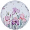 Поднос сервировочный agness  "ирисы" 33х2,1 см (898-236)