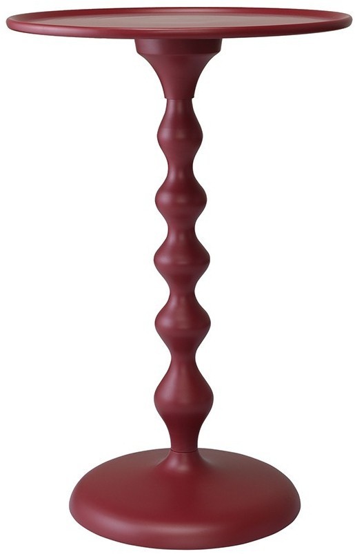 Столик приставной fluid, D38 см, жженый оранжевый (78647)