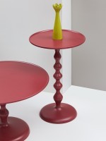 Столик приставной fluid, D38 см, жженый оранжевый (78647)