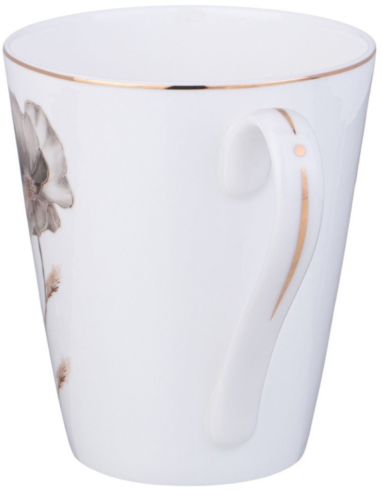 Кружка lefard "inspiration" золотой цветок 450 мл (422-125)