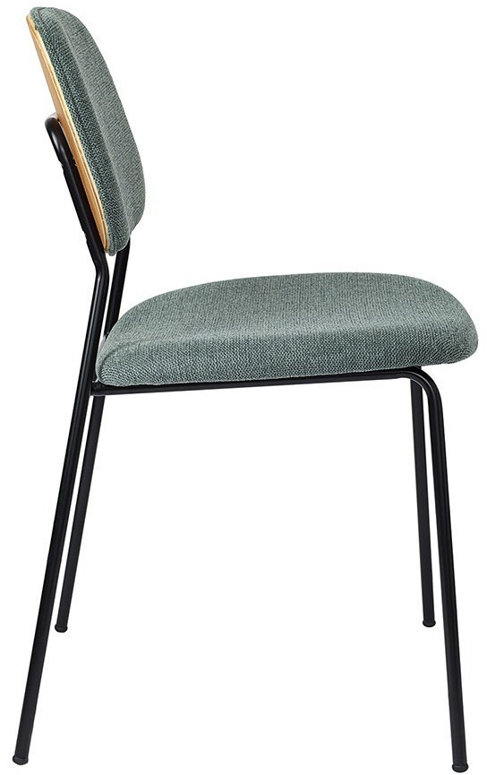 Стул tilla, рогожка, шпинат (78899)