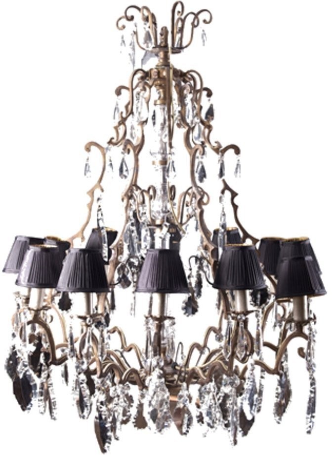 Люстра Рома 268/L/ROMA, бронза, стекло, mixed, ROOMERS FURNITURE