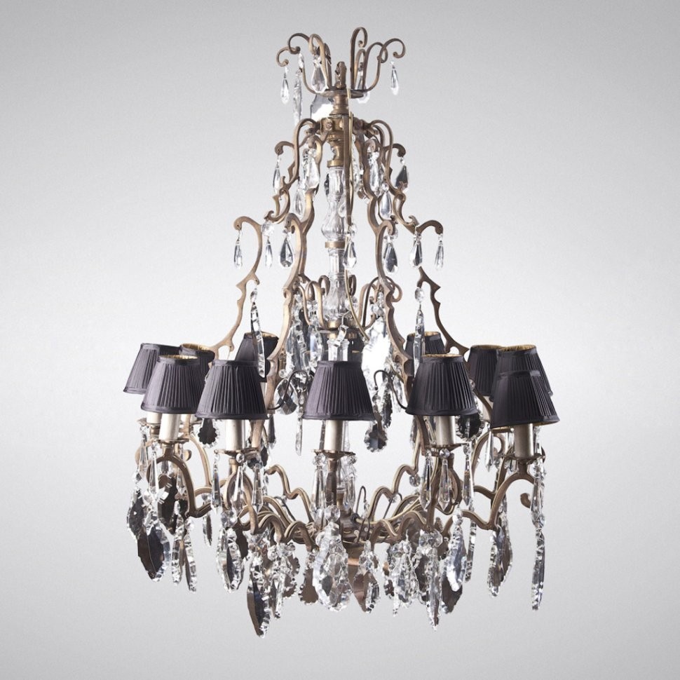 Люстра Рома 268/L/ROMA, бронза, стекло, mixed, ROOMERS FURNITURE