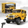 Радиоуправляемый внедрожник TOYOTA FJ40 PRO (свет, выхлоп, Li-Po 5C) (HG4-50-PRO-YELLOW)