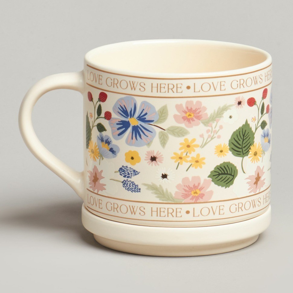 Кружка с крышкой lefard spring flowers 390мл. (260-1035)