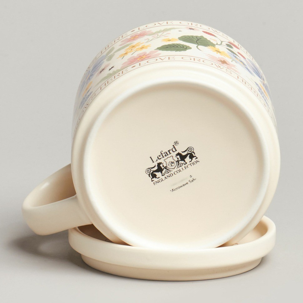 Кружка с крышкой lefard spring flowers 390мл. (260-1035)
