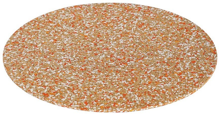 Набор из 4-х сервировочных ковриков из пробки и переработанного материала recork, D30 см (77842)