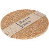Набор из 4-х сервировочных ковриков из пробки и переработанного материала recork, D30 см (77842)